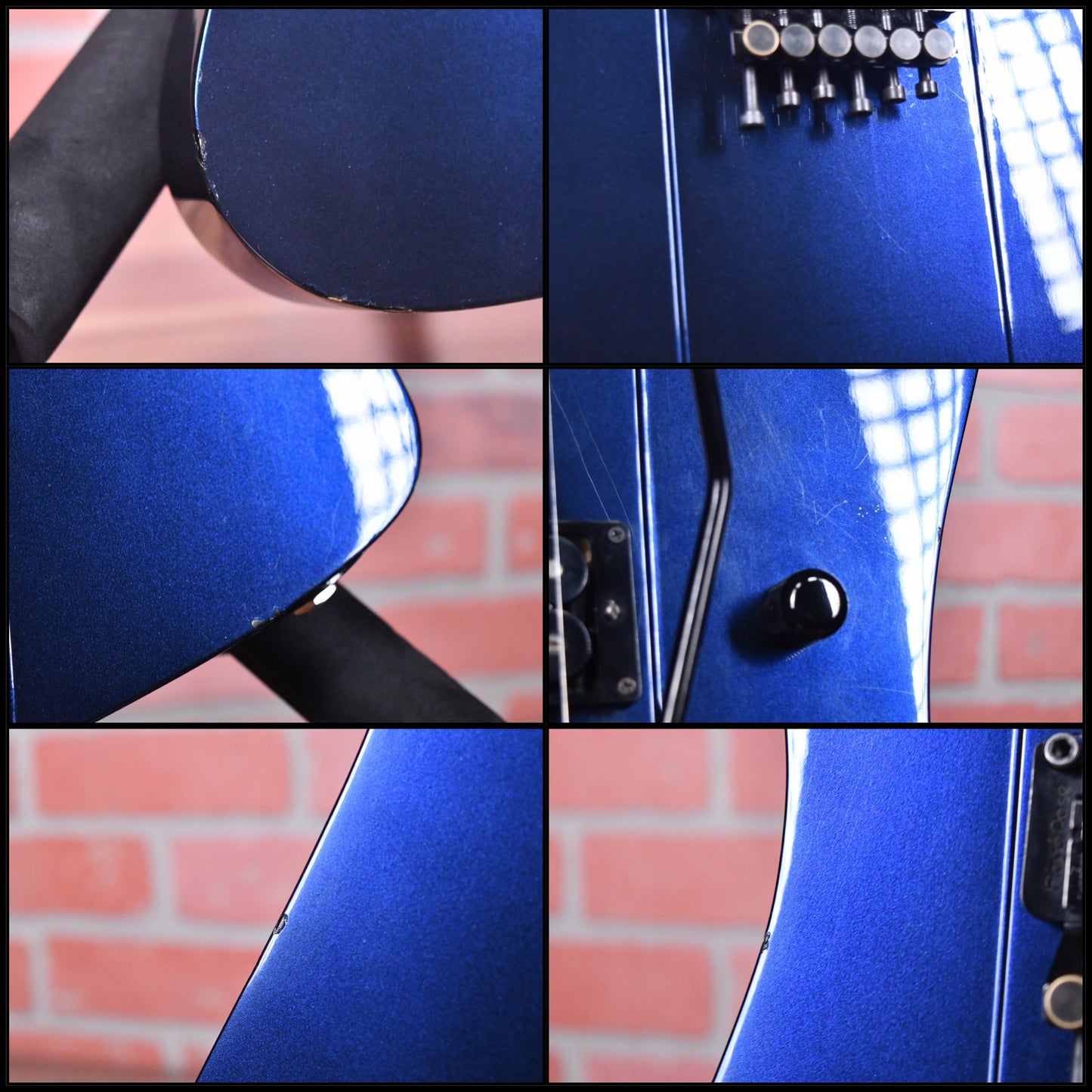 Jackson Custom Firebird One Off Employee Build Cobalt Blue Metallic 1987 w/Fitted Hardshell Case