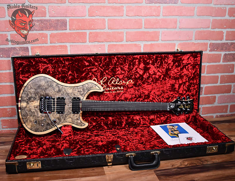 C.R. Alsip USA Custom DC Lita Ford Prototype #001 Oiled Natural 2019 Signed By Lita Ford w/OHSC