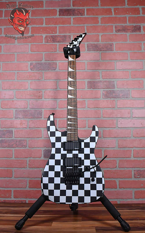 Jackson X Series SLX DX Soloist Checkered Past 2023 w/Free Gator Hardshell Case (New B-stock)