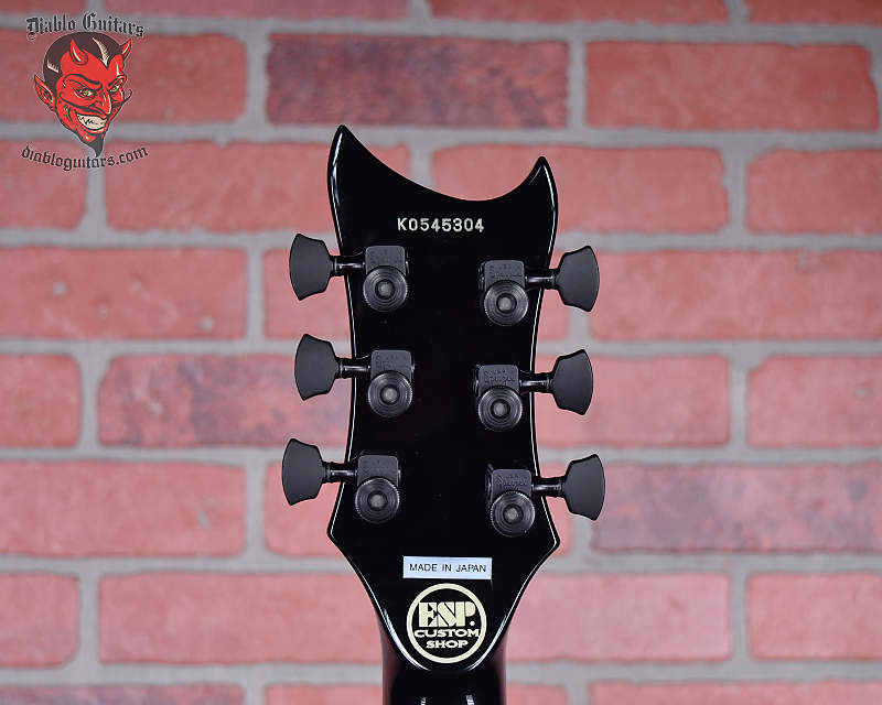 ESP Custom Shop Axxion Dave Mustaine Signature Black Kiso