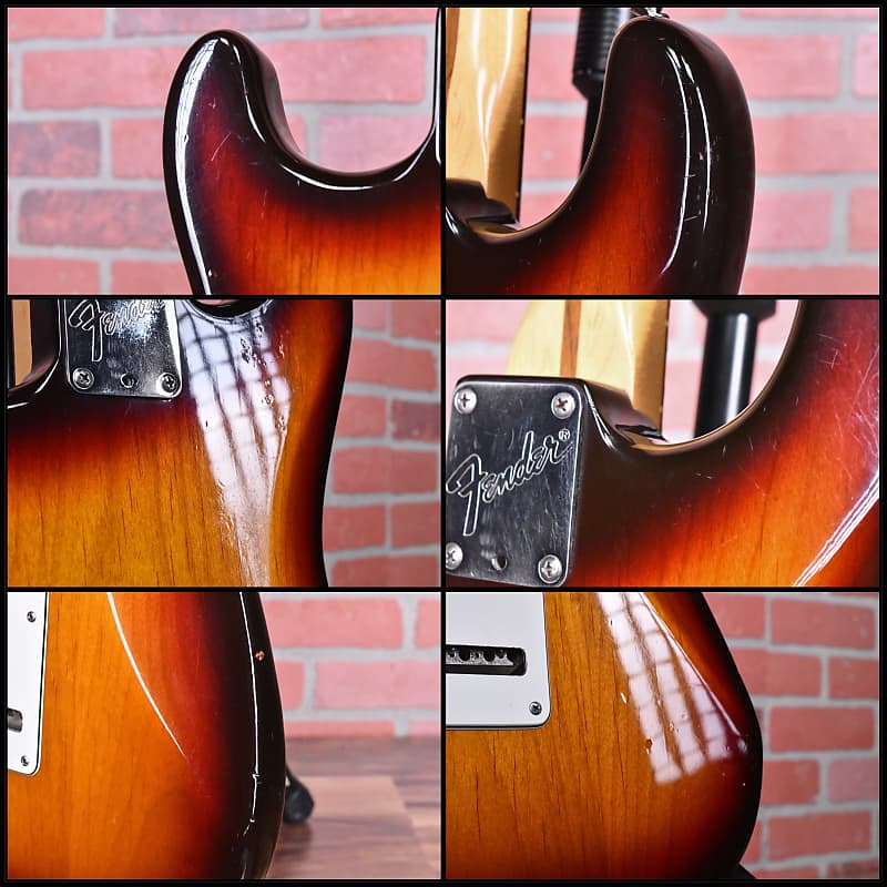 
                      
                        Fender Standard Stratocaster with Rosewood Fretboard Brown Sunburst 1988 w/OHSC
                      
                    