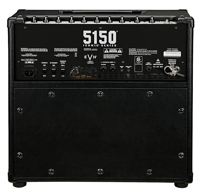 EVH 5150 Iconic Series 15-watt 1 x 10-inch Tube Combo Amp - Black 2023