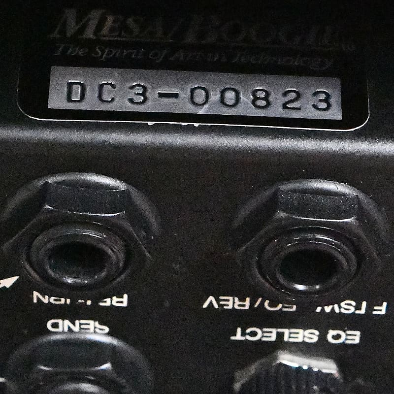 Mesa Boogie Vintage 1993 Dual Caliber DC3 2 Channel 35 Watt Head with Reverb