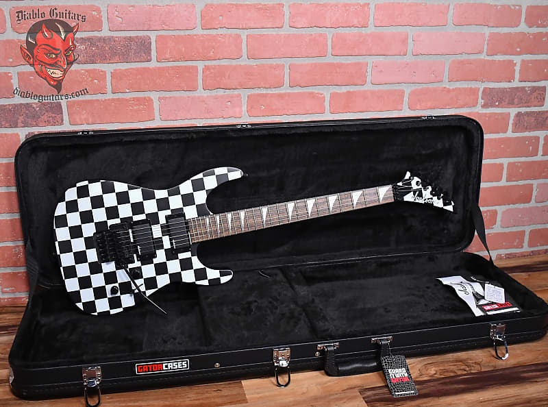 Jackson X Series SLX DX Soloist Checkered Past 2023 w/Free Gator Hardshell Case (New B-stock)