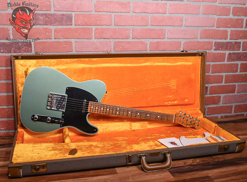Fender Usa Custom Shop Limited Edition Custom Esquire #13 of 100 (Tele Conversion) 1992 - Firemist Silver w/OHSC