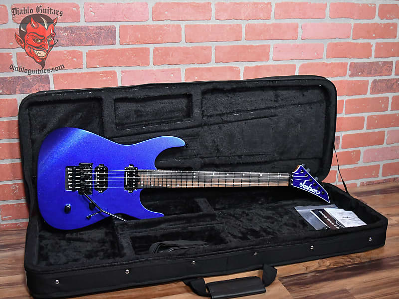 Jackson American Series Virtuoso Mystic Blue 2023 w/Original Foam Core Case