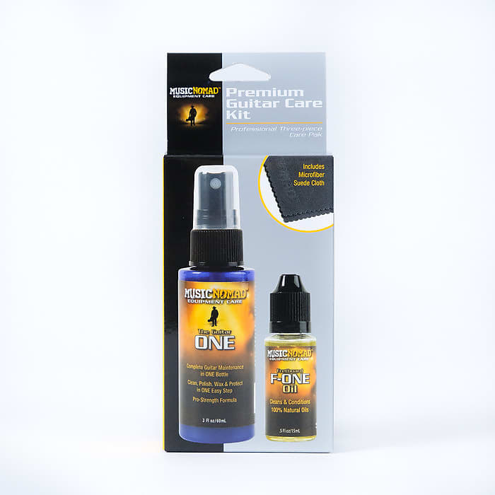 Music Nomad MN140 Premium Guitar Care Kit - 3 pc