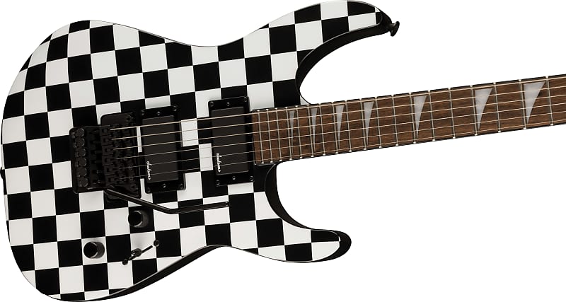 Jackson X Series SLX DX Soloist Checkered Past 2023 w/Free Gator Hardshell Case (New B-stock)