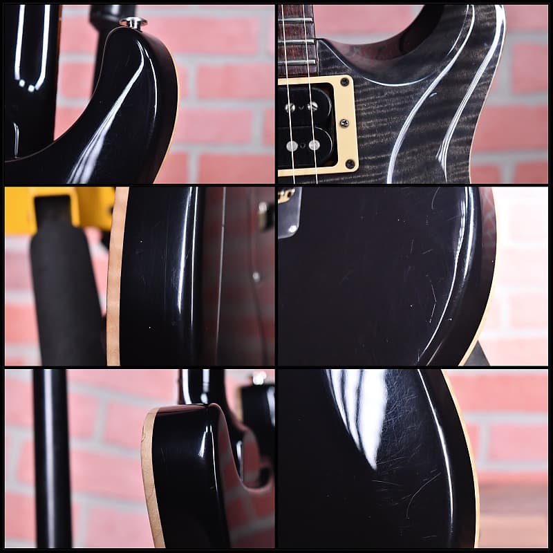 
                      
                        PRS Custom 24 Flame Maple 10 Top Transparent Grey Black 1997 w/OHSC
                      
                    