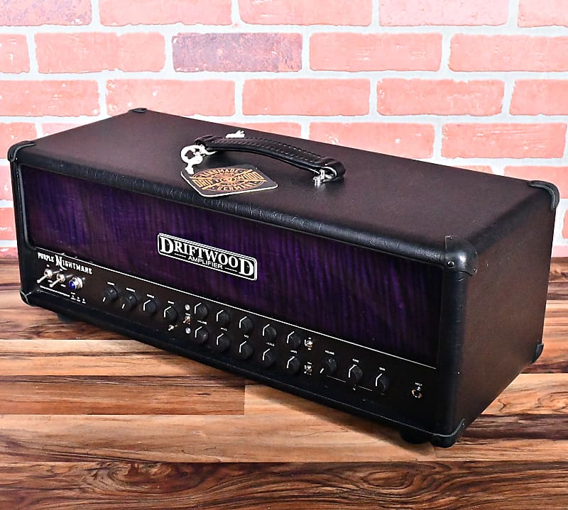 Driftwood Amps Purple Nightmare Custom Build w added Sizzle and Noise Gate + KT88 and 6L6 Tube Option (installed) 2021