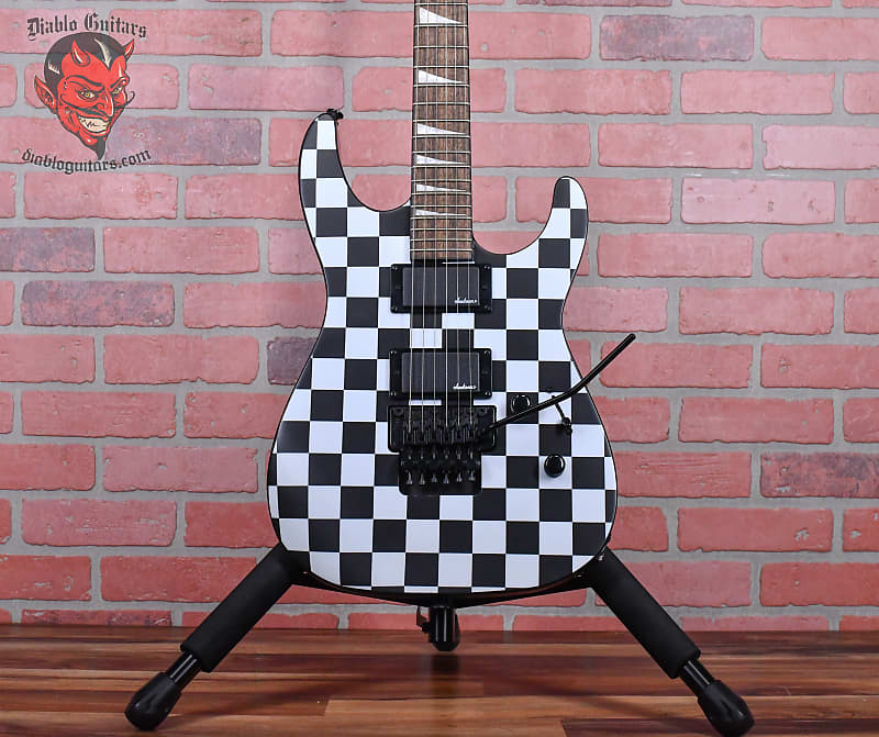 Jackson X Series SLX DX Soloist Checkered Past 2023 w/Free Gator Hardshell Case (New B-stock)