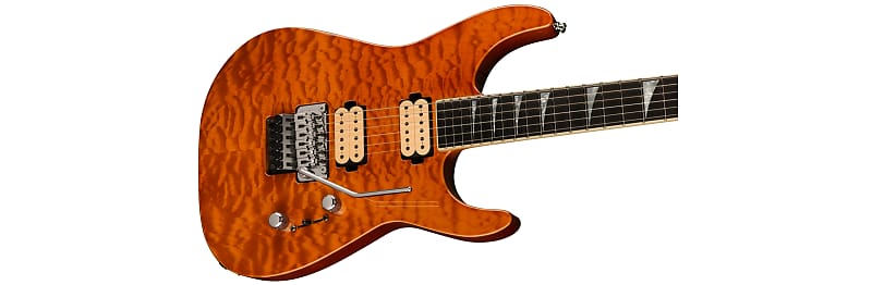 Jackson USA Custom Shop Limited Edition Quilt Top Soloist Transparent Root Beer (Available now!)