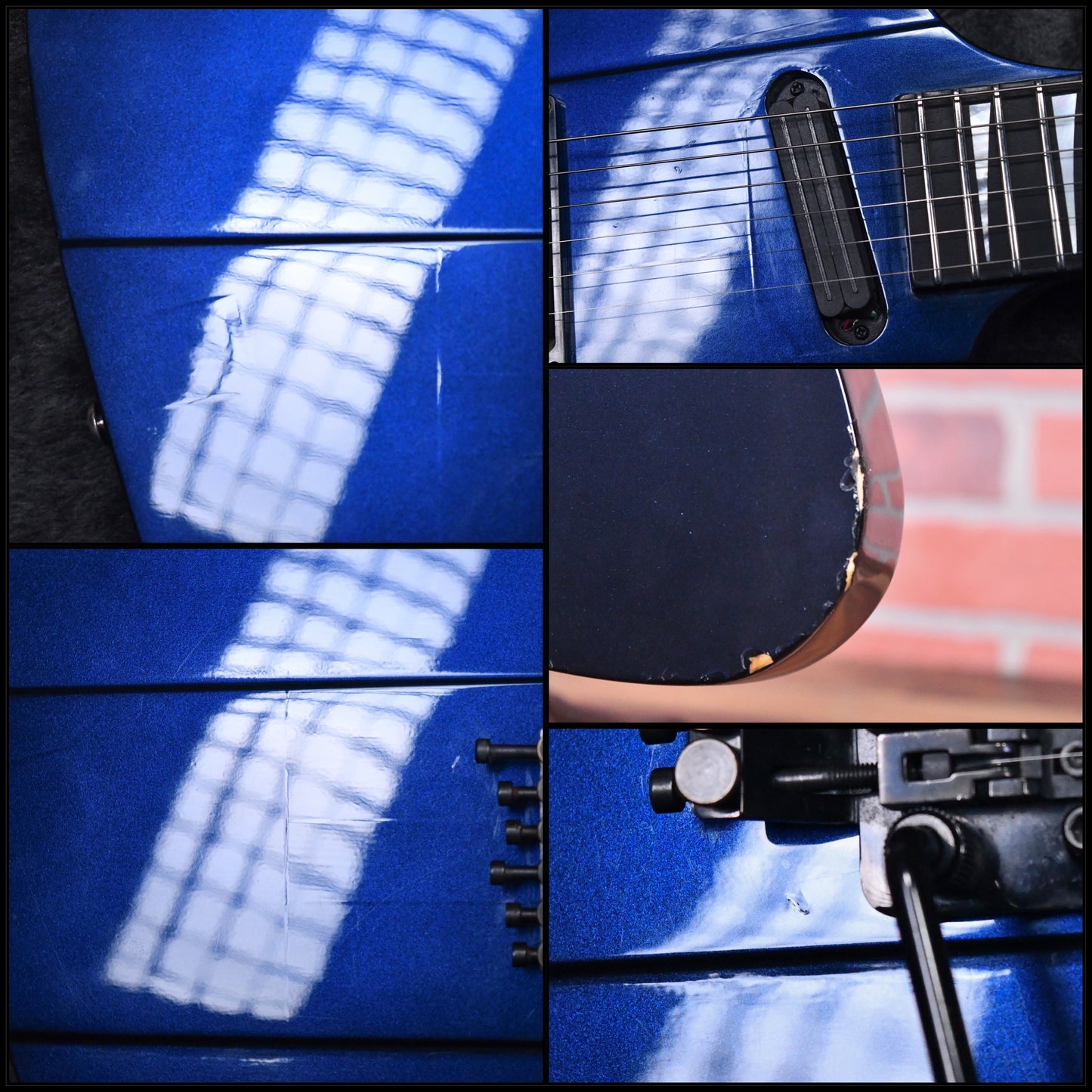 Jackson Custom Firebird One Off Employee Build Cobalt Blue Metallic 1987 w/Fitted Hardshell Case