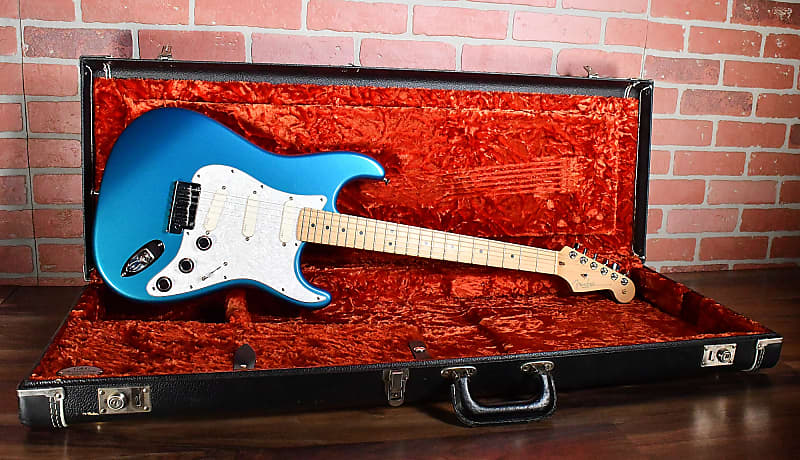 Fender American Standard Stratocaster Maple Fretboard Aqua Marine Metallic 2000 w/Hardshell/ EMGs