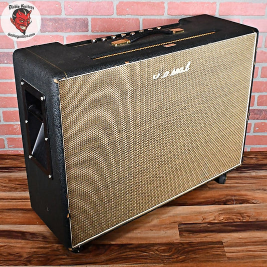 Marshall Vintage 1970 Super Tremolo 50 Watt 4 x 10" Basketweave Combo RARE! All Point to Point, Stock Iron, Stock Speakers (video)