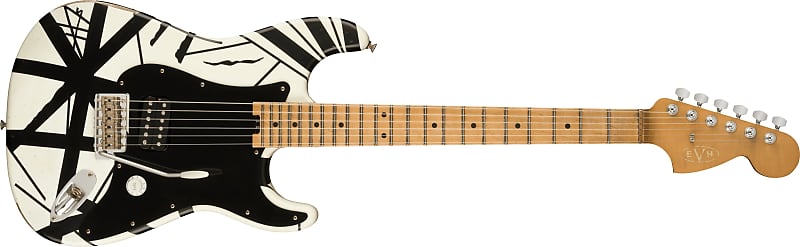 EVH Striped Series '78 Eruption 2022 - Present - Black / White Stripe Relic