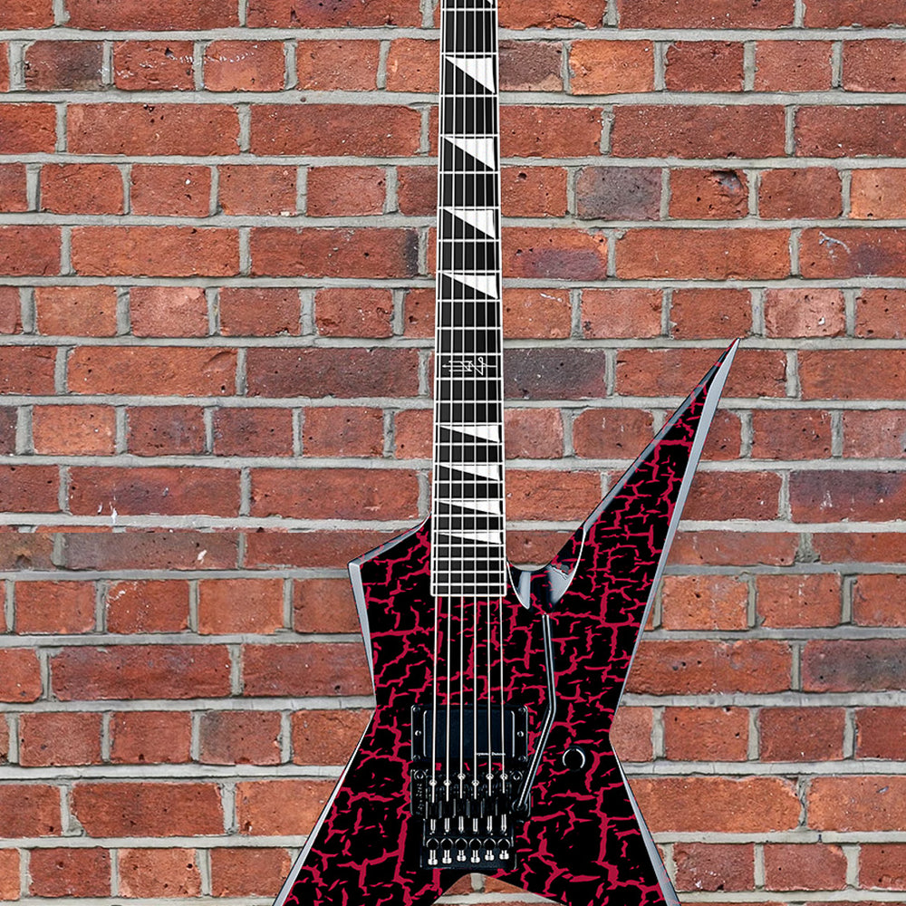 
                      
                        (Pre-Order) ESP Custom Shop Sammy Duet Random Star Signatue Model Metallic Candy Apple Red Crackle Under Pearl Black 2025
                      
                    