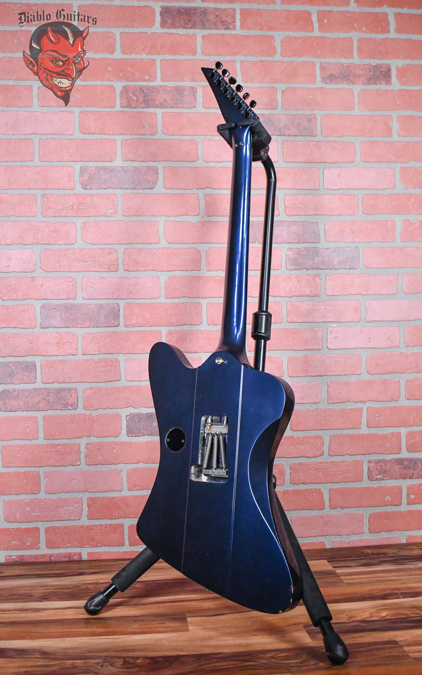 Jackson Custom Firebird One Off Employee Build Cobalt Blue Metallic 1987 w/Fitted Hardshell Case