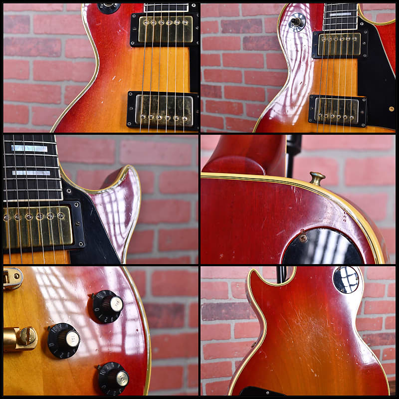 
                      
                        Gibson Les Paul Custom Cherry Sunburst 1970 w/OHSC (Refret)
                      
                    