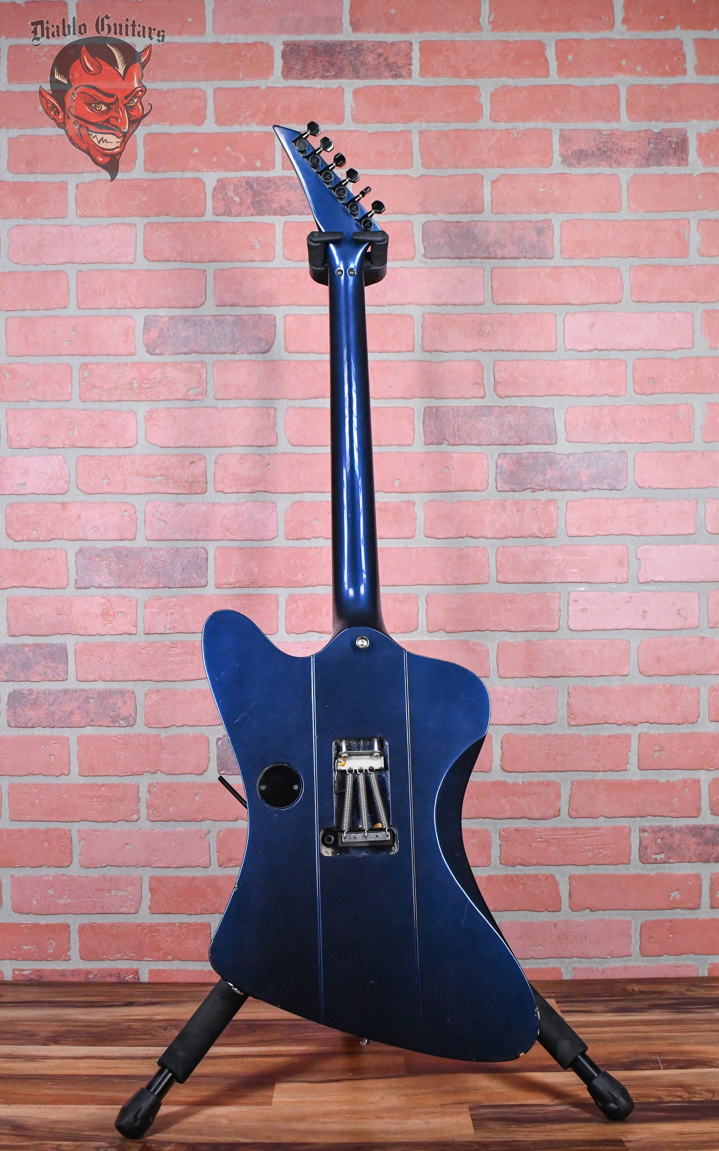 Jackson Custom Firebird One Off Employee Build Cobalt Blue Metallic 1987 w/Fitted Hardshell Case