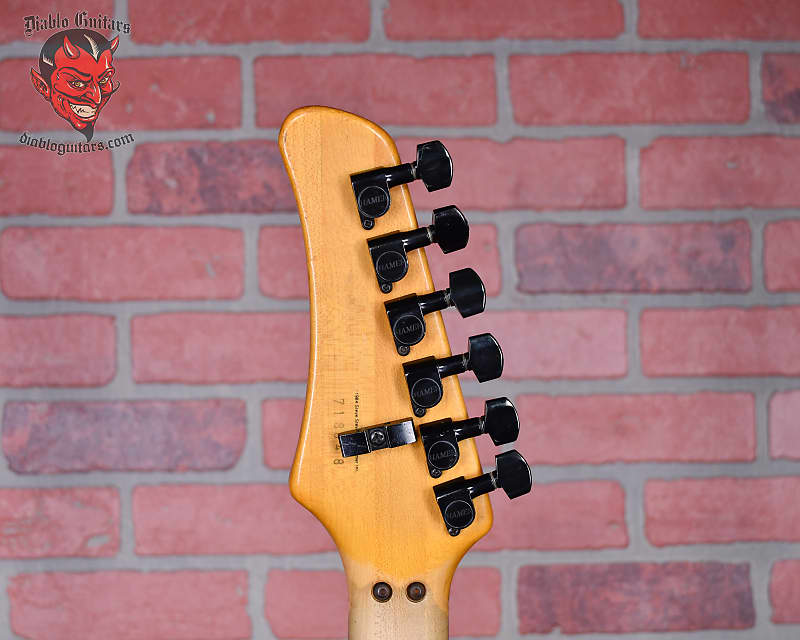 
                      
                        Hamer USA SS2 “BK” Custom Steve Stevens Signature  Metallic Green with Black “BK” Lettering 1987 w/OHSC
                      
                    