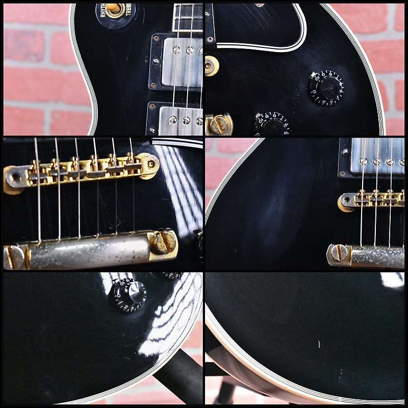 Gibson Custom Shop Historic Les Paul Custom ‘57 Reissue Ebony 2001 w/OHSC