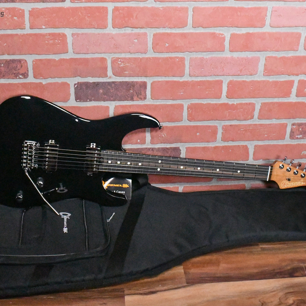 Charvel Super-Stock DKA22 2PT EB Gloss Black 2024 w/Gigbag