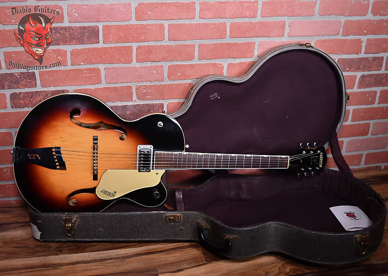 Gretsch 6124 Single Anniversary Model Shaded Golden Sunburst 1960 w/OHSC