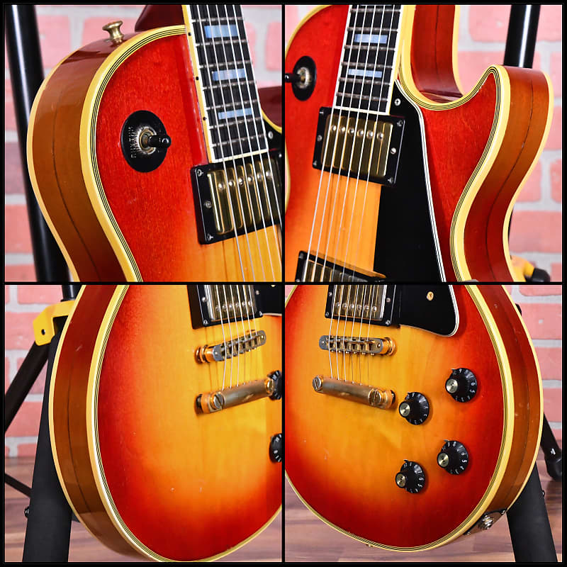 
                      
                        Gibson Les Paul Custom Cherry Sunburst 1970 w/OHSC (Refret)
                      
                    