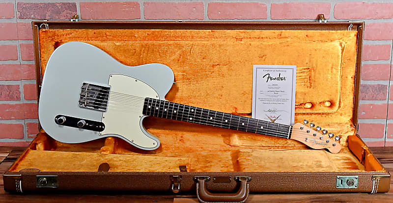 Fender Custom Shop '59 Esquire Closet Classic 2006 - Faded Lake Placid Blue w OHSC, Case Candy and COA
