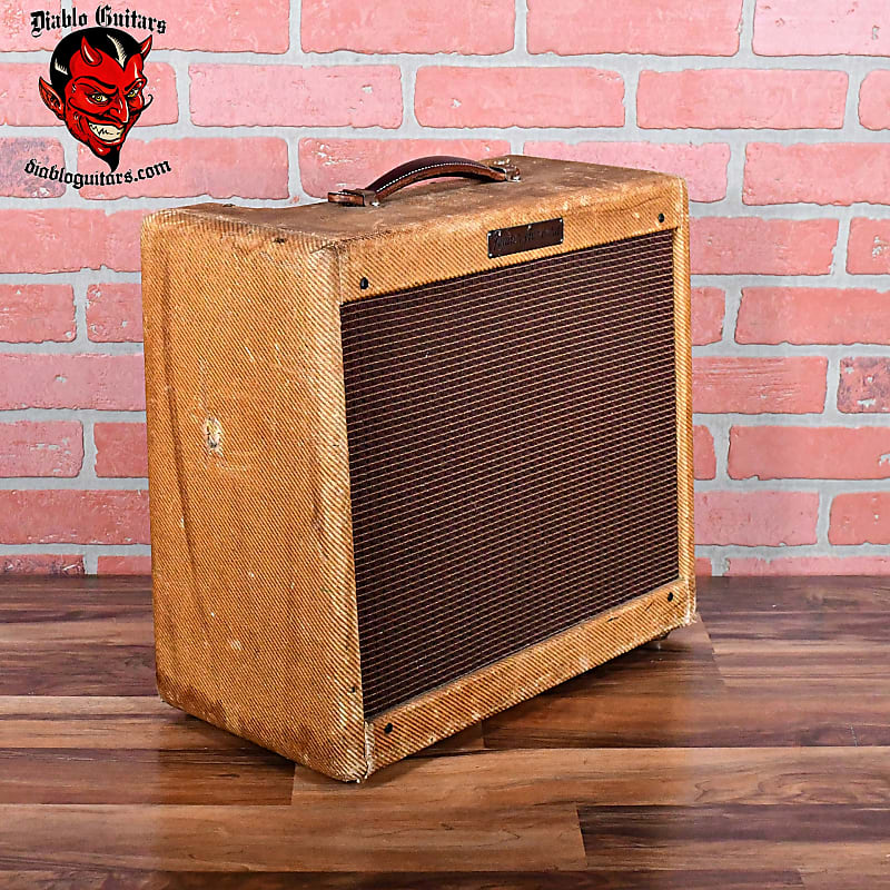 Fender Vintage 1958 Harvard Tweed 5F10 Circuit 1 x 10