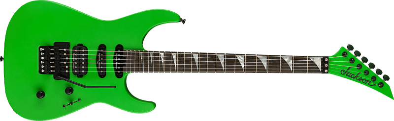 Jackson American Series Soloist SL3 Satin Slime Green 2022 w/Softshell Case