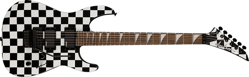 Jackson X Series SLX DX Soloist Checkered Past 2023 w/Free Gator Hardshell Case (New B-stock)