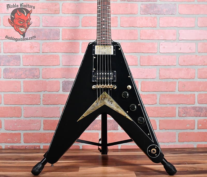 Gibson Heritage Series ‘58 Korina Flying V Ebony 1982 w/OHSC