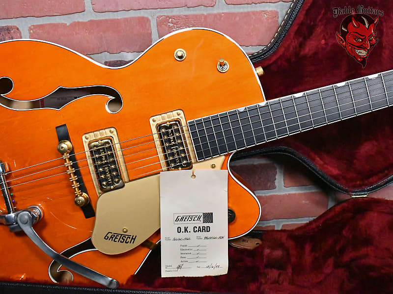 
                      
                        Gretsch G6120-1960 Orange 1999 Japan w/OHSC
                      
                    
