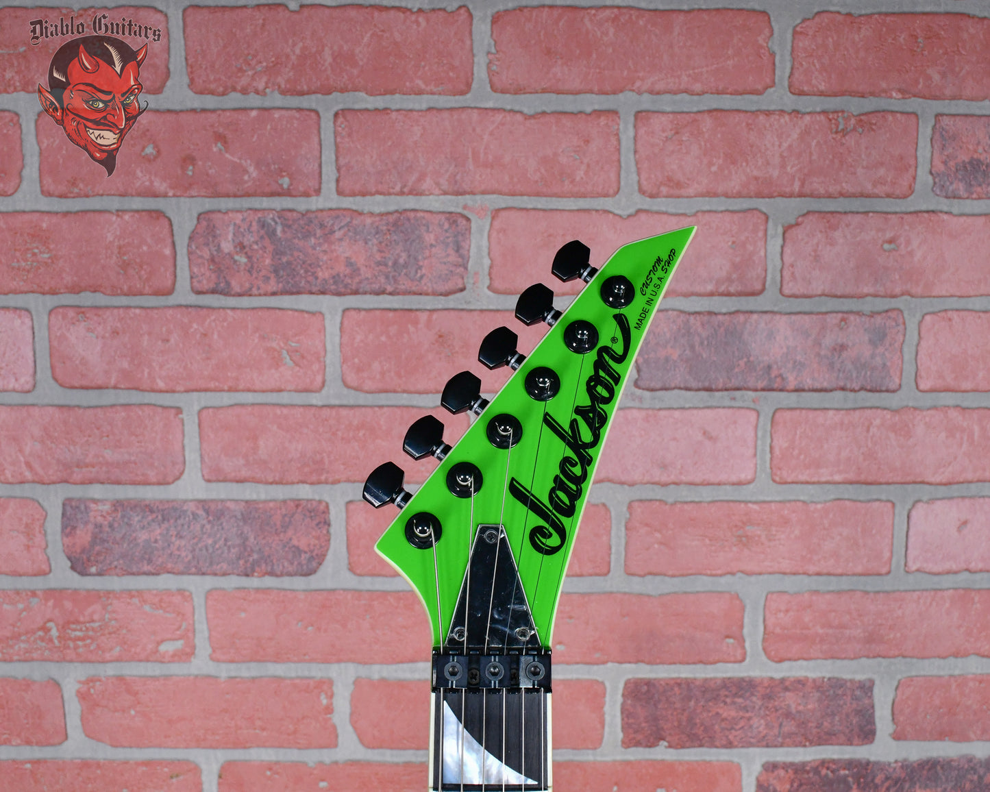 Jackson USA Custom Shop Double Rhoads Master Built by Mike Shannon Kawasabi Green 2015 w/OHSC