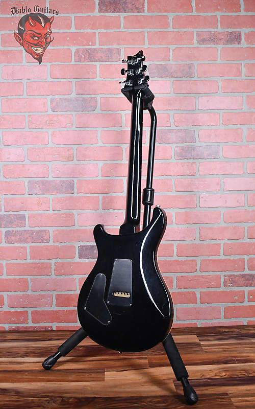 PRS Custom 24 Flame Maple 10 Top Transparent Grey Black 1997 w