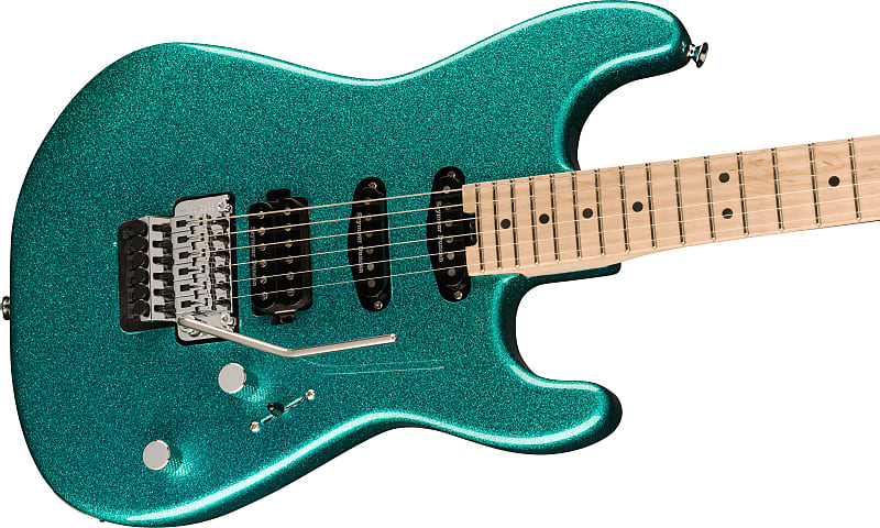Charvel Pro-Mod San Dimas Style 1 HSS FR Aqua Flake 2023 w