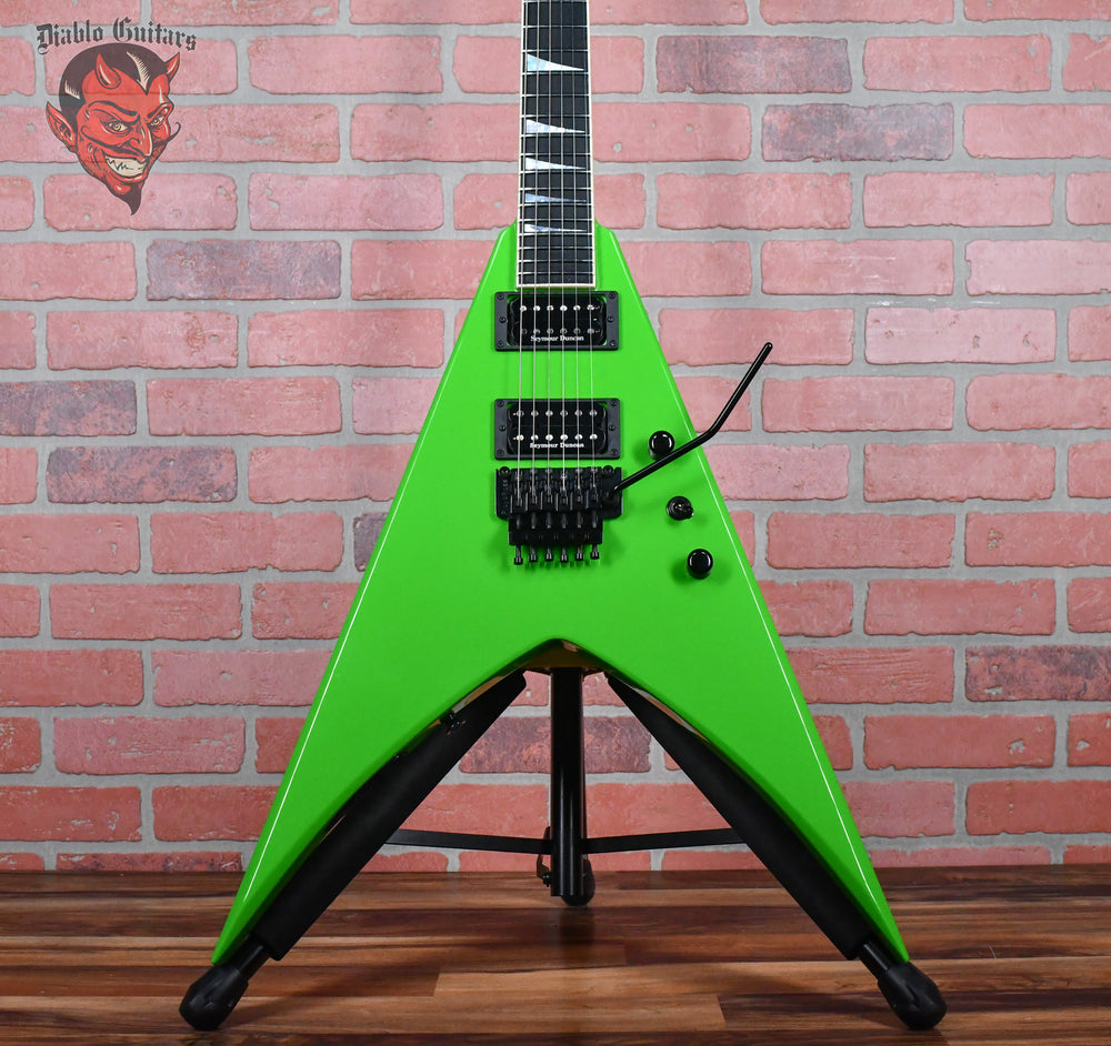 Jackson USA Custom Shop Double Rhoads Master Built by Mike Shannon Kawasabi Green 2015 w/OHSC