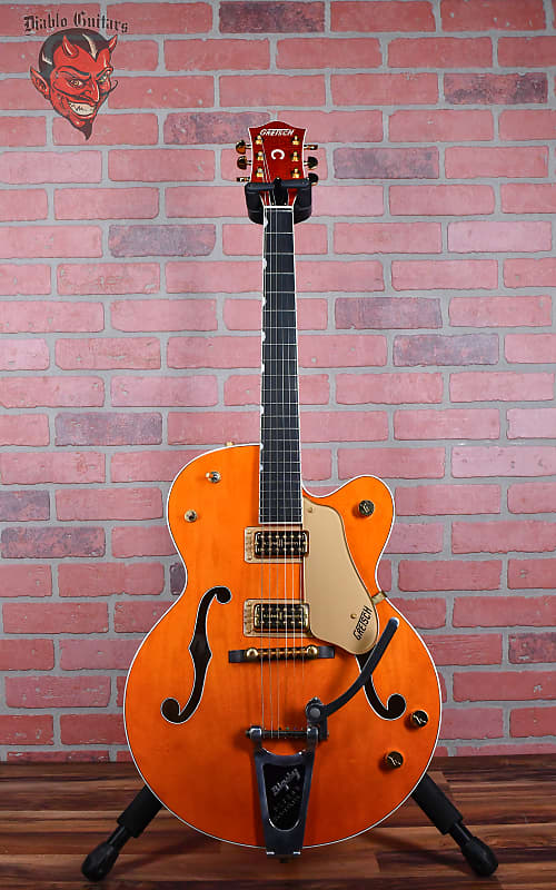 
                      
                        Gretsch G6120-1960 Orange 1999 Japan w/OHSC
                      
                    