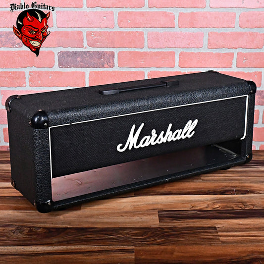 Marshall Large Box Wide Panel Amp Box with MOD Reverb Tank Installed 2000s - Black