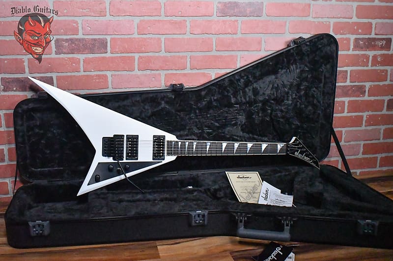 Jackson USA Custom Shop Select RR1 Randy Rhoads Snow White 2024 w/OHSC