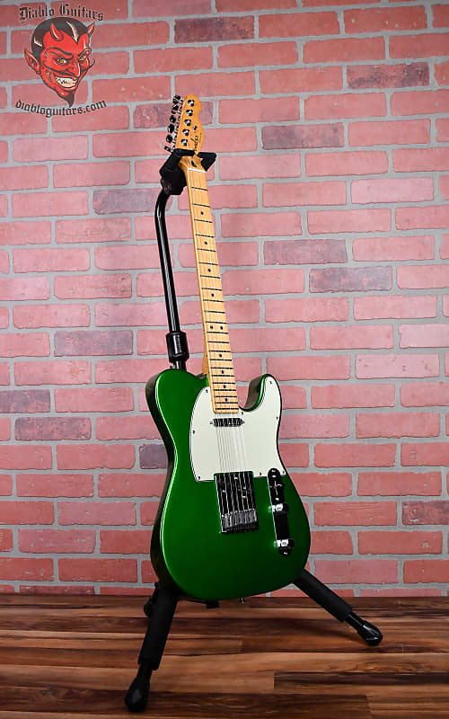 Fender Player Plus Telecaster with Maple Fretboard Cosmic Jade 2021 w/Fender Gigbag