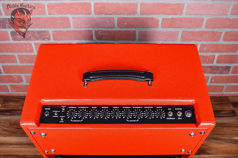 Soldano Custom Shop SLO30 30watt All Tube 112 Combo Red Sparkle Tolex with Black Grill and Black Chicken Head Knobs