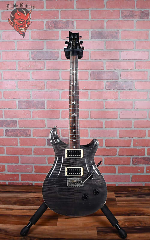 
                      
                        PRS Custom 24 Flame Maple 10 Top Transparent Grey Black 1997 w/OHSC
                      
                    
