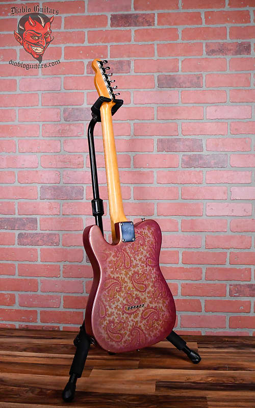 Fender Vintage Telecaster 1968 Conversion Refin Pink Paisley w/OHSC