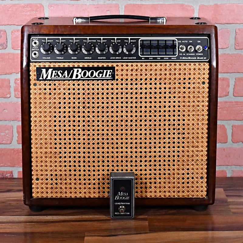 Mesa Boogie Vintage 1989 Mark III Blue Stripe Simul Class Combo. All Stock  Iron, Stock Speaker, Stock Built PSC3 Filter Cap Boards and more