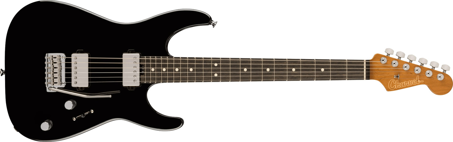 Charvel Super-Stock DKA22 2PT EB Gloss Black 2024 w/Gigbag