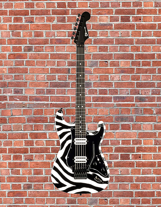 Charvel Custom Shop USA Special Edition SO Cal 2024 - Zebra Graphic by Dan Lawrence (Pre-Order)