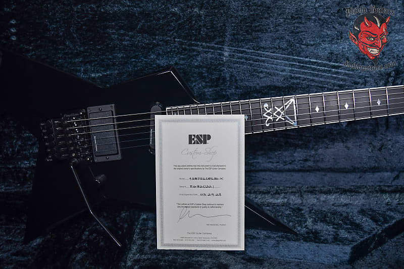 ESP Custom Shop Sammy Duet Signature RS FR Black 2023 w/OHSC